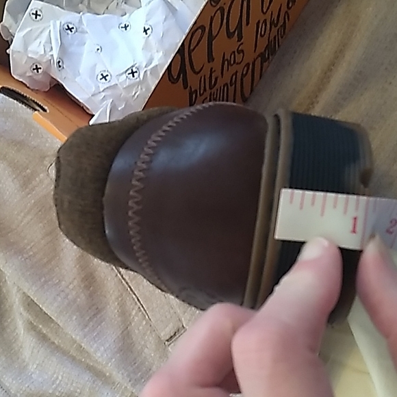 NIB Dr. MARTENS brown Lucas Cambridge Sock Out shoe size 7 L or 6 men - Picture 4 of 12